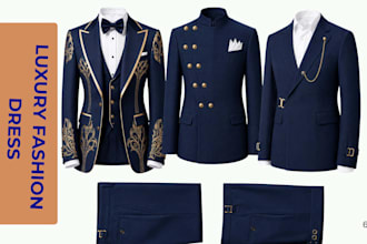 design luxury fashion clothing collection