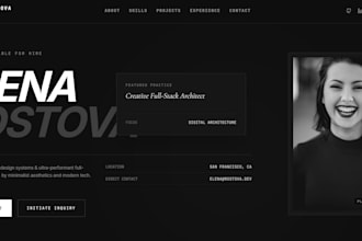 make you a wbesite which is fully functional and asthetic