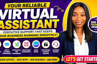 be your executive virtual assistant for administrative support