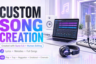 create a custom ai generated song with vocals in any genre