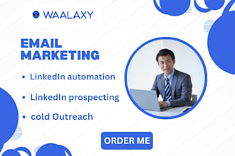 setup waalaxy linkedln automation linkedln prospecting cold outreach