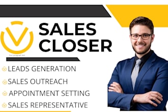 8 figure high ticket sales closer b2b sales lead generation online sales closer