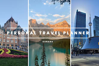 create a custom canada travel itinerary