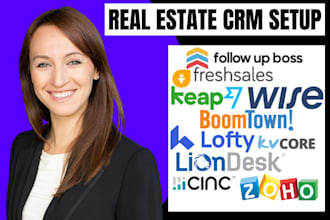 do freshsales zoho wise boomtown lofty kvcore follow up boss keap liondesk cinc