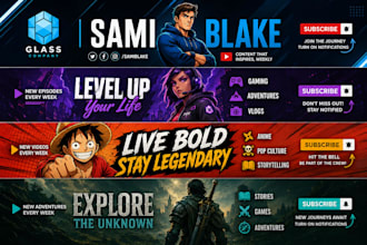 design professional facebook cover, linkedin banner and twitter header