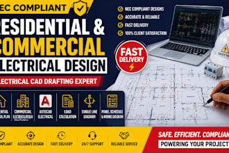 residential electrical plan commercial electrical design electrical cad drafting