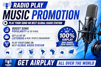 do best airplay music promotion to global top radio stations