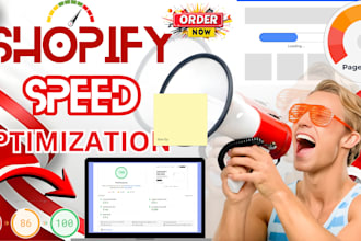 do shopify speed optimization, shopify pagespeed score up, shopify website speed