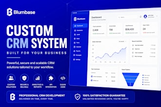 build a custom CRM system for your business