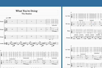 transcribe songs for you