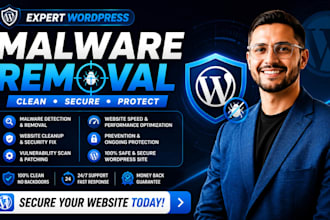 fix hacked wordpress website, remove malware and blacklist fast
