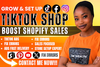 do tiktok shop setup, tik tok ads campaign, tik tok manager and advertising
