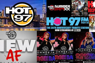 promote and play your music on hot 97 fm radio to reach a huge audience