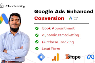 google ads conversion tracking with GTM,ga4 and enhanced conversions