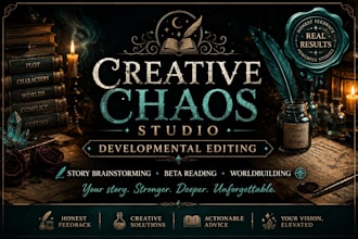 brainstorm and develop your fantasy, horror, or romance story