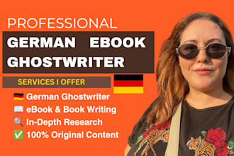 be your german ghostwriter, german ebook ghostwriter and ghost book writer