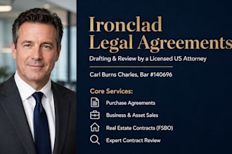 review purchase agreement or sales infringement agreement as contract lawyer