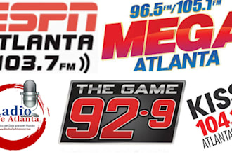 promote your song on popular radio station in atlanta ga