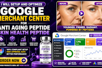 setup and optimize gmc for anti aging peptide skin health peptide