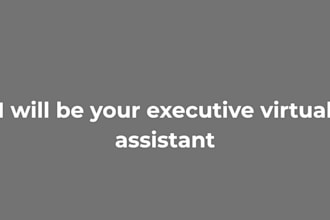 be executive virtual assistant