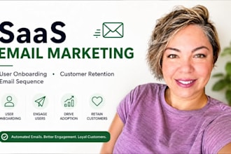 saas email marketing, user onboarding, customer retention email sequence