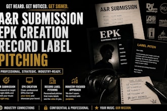 make your music label ready with a r demo submission and epk