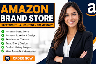 create amazon brand store, amazon storefront, a plus content and brand story