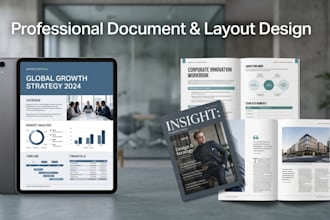 design business proposal and educational textbook workbook indesign layout