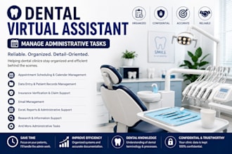 manage administrative tasks for your dental clinic