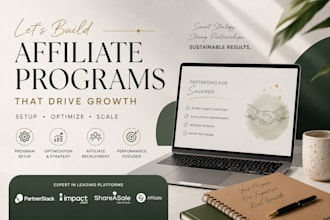 set up and optimize your affiliate program for more partners
