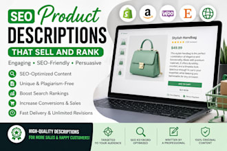 write SEO product descriptions that increase sales