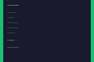 build, fix or customize your wordpress website