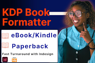be KDP book formatter, format ebook, kindle, paperback formatting