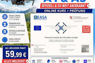 eu drone license a1 a3