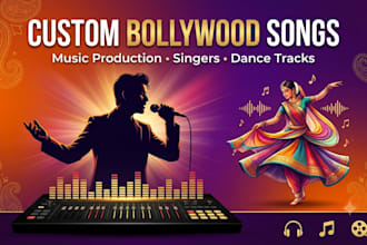 produce music for bollywood, hindi, urdu, punjabi songs female vocalist