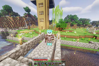 play minecraft with you, bedrock or java, pvp, survival