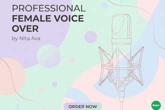 be your indonesian female voice over for storytelling