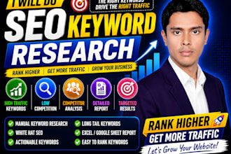 do SEO keyword research and competitor analysis