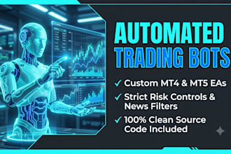 develop and deploy your trading bot and expert advisor