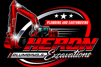 design construction, electrician, handyman or plumbing logo