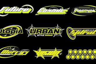 design y2k style streetwear logo for you