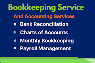 do accounting and bookkeeping setup in quickbooks, xero, sage