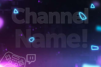 design custom twitch emotes, overlays, banners and stream graphics