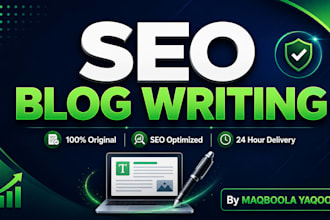 write SEO blog posts and website content