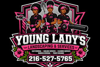 design unique landscape and lawn care logo
