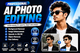 do professional ai photo editing and image enhancement