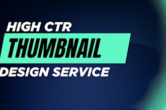 design amazing youtube thumbnails for any niche