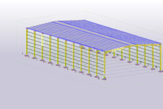 provide tekla steel detailing and shop drawings