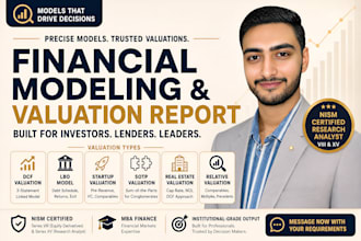 build financial model and dcf valuation in excel