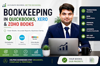 quickbooks cleanup and monthly ongoing bookkeeping